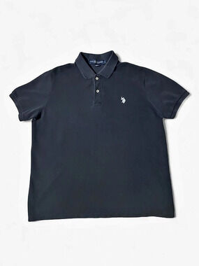U.S. Polo Assn. Black Short Sleeve Polo Shirt